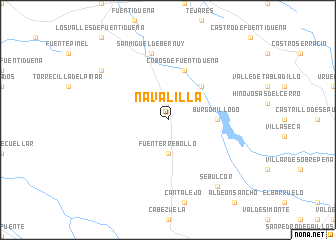 map of Navalilla