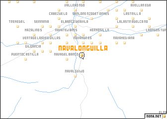 map of Navalonguilla