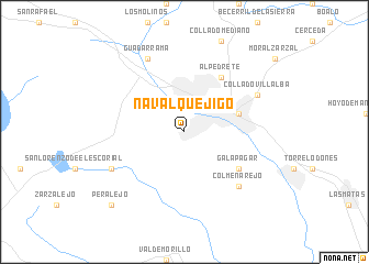 map of Navalquejigo