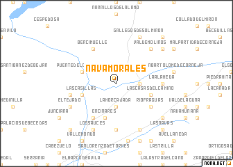 map of Navamorales