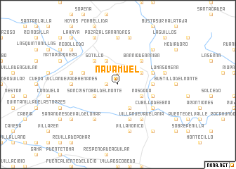 map of Navamuel
