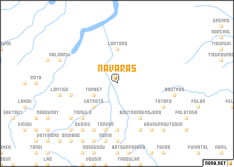 map of Navaras