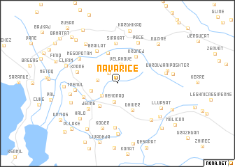 map of Navaricë