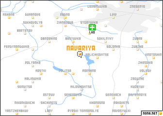 map of Navariya