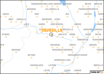 map of Navasilla