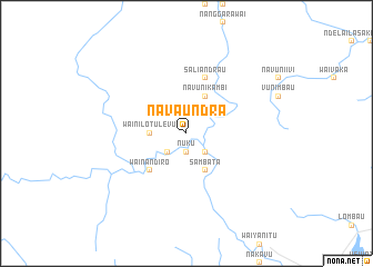 map of Navaundra