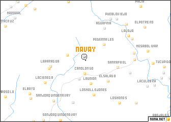 map of Navay