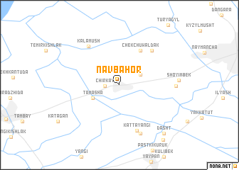 map of Navbahor