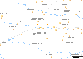 map of Navenny