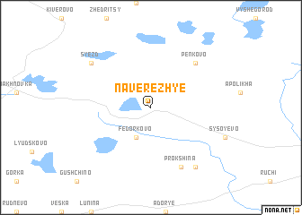 map of Naverezh\