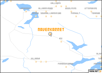 map of Näverkärret