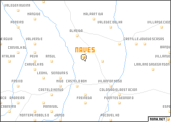 map of Naves