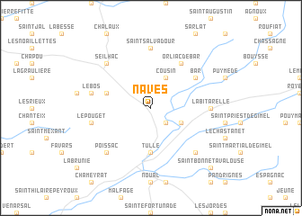 map of Naves