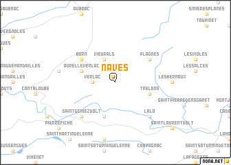 map of Naves