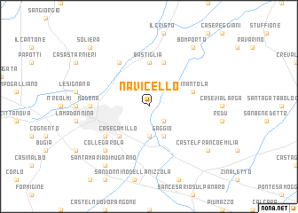 map of Navicello
