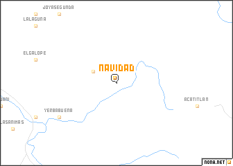 map of Navidad