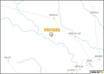 map of Navidad