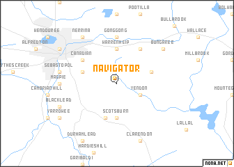 map of Navigator