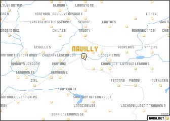 map of Navilly