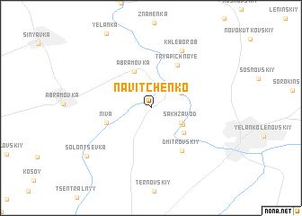 map of Navitchenko
