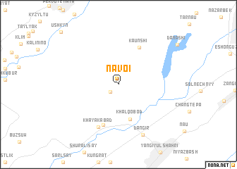 map of Navoi