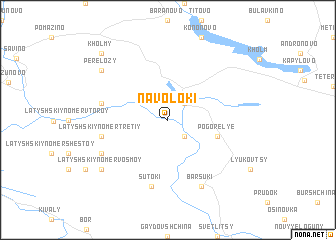 map of Navoloki