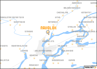 map of Navolok