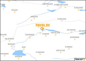 map of Navolok