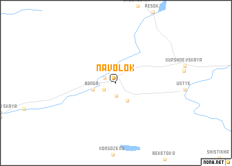 map of Navolok