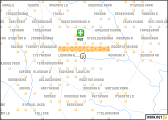 map of Navonongokaha