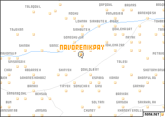 map of Nāvor-e Nīkpāy