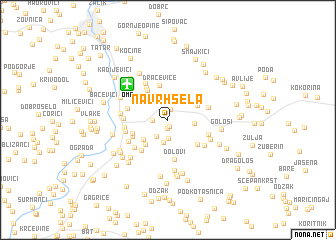 map of Navrhsela