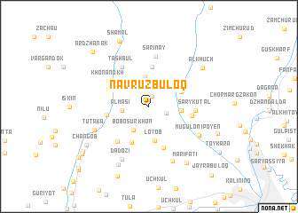map of Navrŭzbuloq