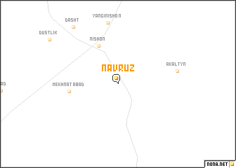 map of Navruz