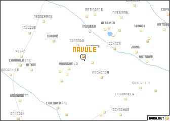 map of Navule