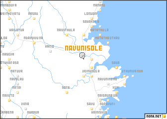 map of Navunisole