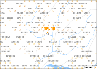 map of Navuro