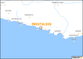 map of Navutulevu