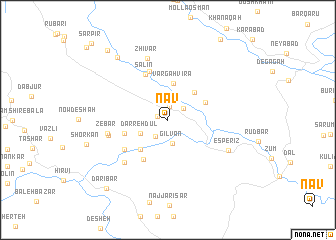 map of Nāv