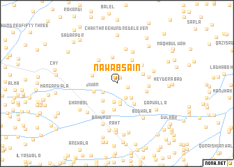 map of Nawāb Sāin