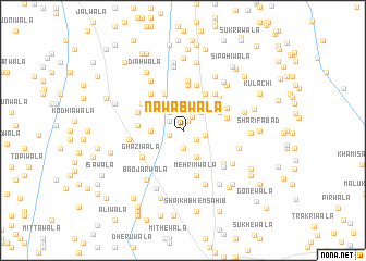 map of Nawābwāla