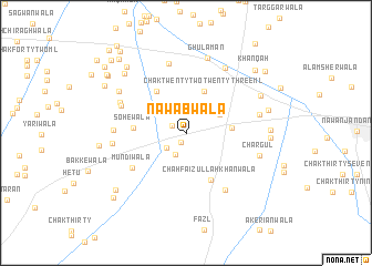 map of Nawābwāla