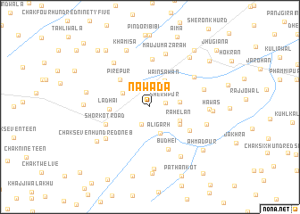 map of Nawāda