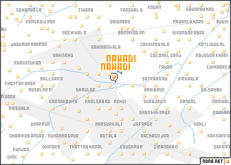 map of Nawādi