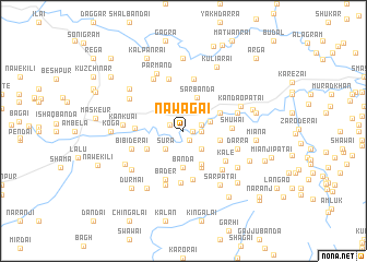 map of Nawāgai