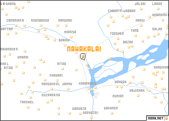 map of Nawa Kalai