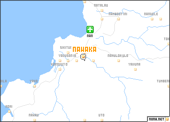 map of Nawaka