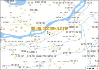 map of Nawālak Garhi Latif