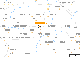 map of Nawambwa