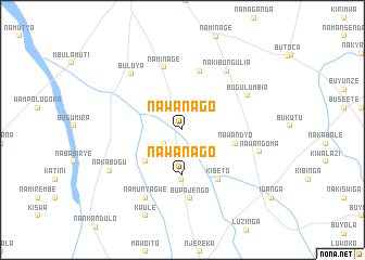 map of Nawanago